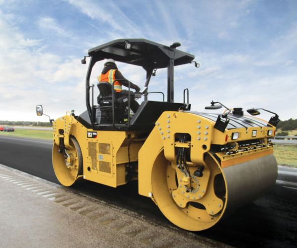 Articulated combination 3.5 ton vibratory road roller